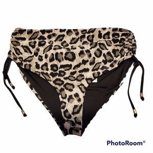 NWT NICOLITA Leopard Elisa Swim Bottoms